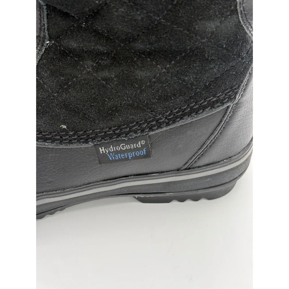Skechers Outdoor Performance Waterproof‎ Winter Boots Black Faux Fur Womens 7